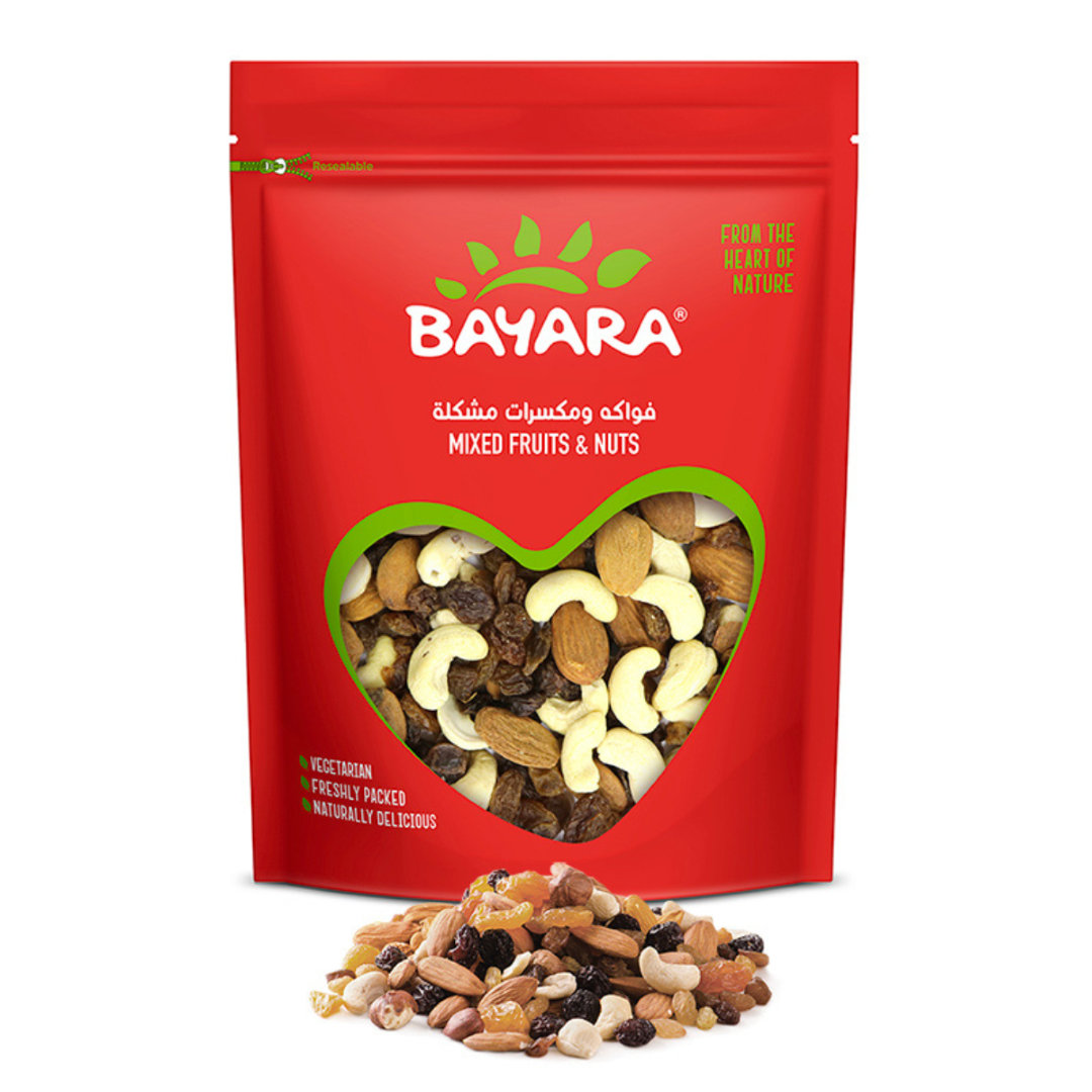 BAYARA MIXED FRUITS N NUTS 400G